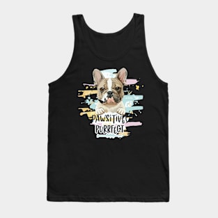 Whimsical Watercolors: Pawsitively Purrfect Tank Top